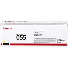 Laser Cartridge Canon 055 (3013C002), yellow (2100 pages) for MF742Cdw, MF744Cdw, MF746Cx, LBP663Cdw, LBP664Cx photo 1