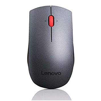 Lenovo Professional Wireless Laser Mouse, 1600DPI, 2.4Ghz, 2 AA batteries (not included in box), 80gr, Black. photo 1