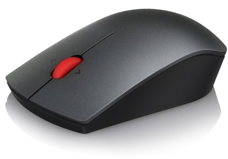 Lenovo Professional Wireless Laser Mouse, 1600DPI, 2.4Ghz, 2 AA batteries (not included in box), 80gr, Black. photo 2