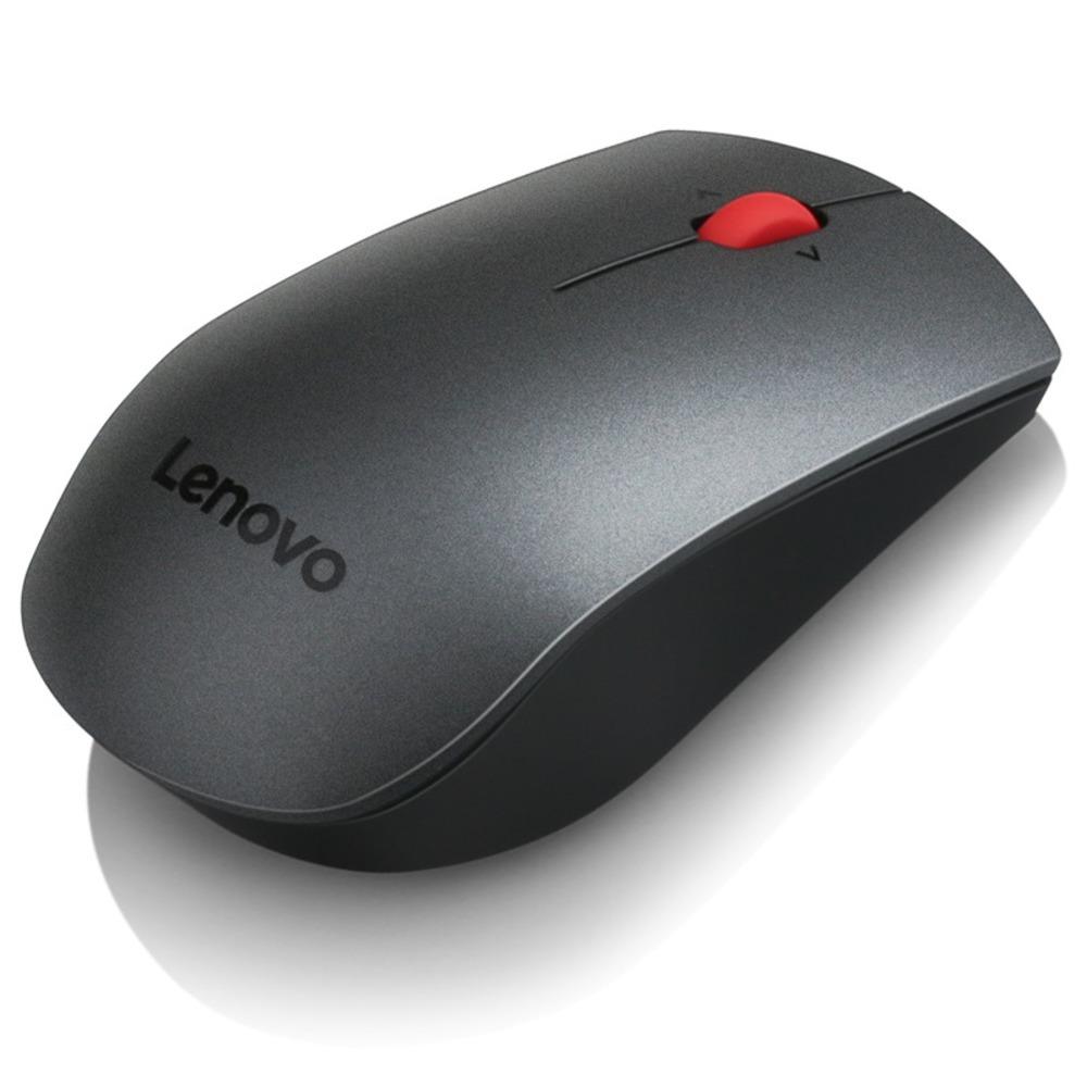 Lenovo Professional Wireless Laser Mouse, 1600DPI, 2.4Ghz, 2 AA batteries (not included in box), 80gr, Black. photo 3