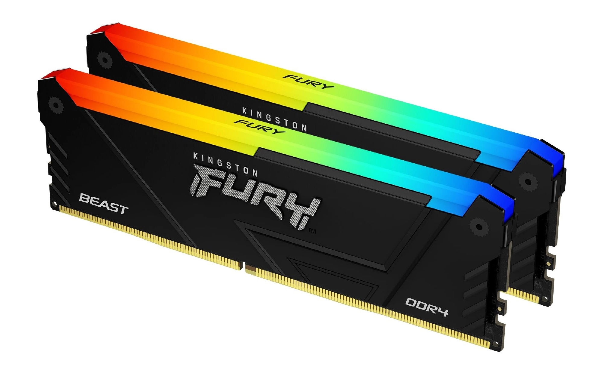 Memorie operativa Kingston FURY Beast DDR4 RGB DDR4-3200 64GB (Kit of 2*32GB) photo 2