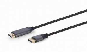 Кабель DP-HDMI  Cablexpert CC-DP-HDMI-4K-6, 1.8m thumbnav 2