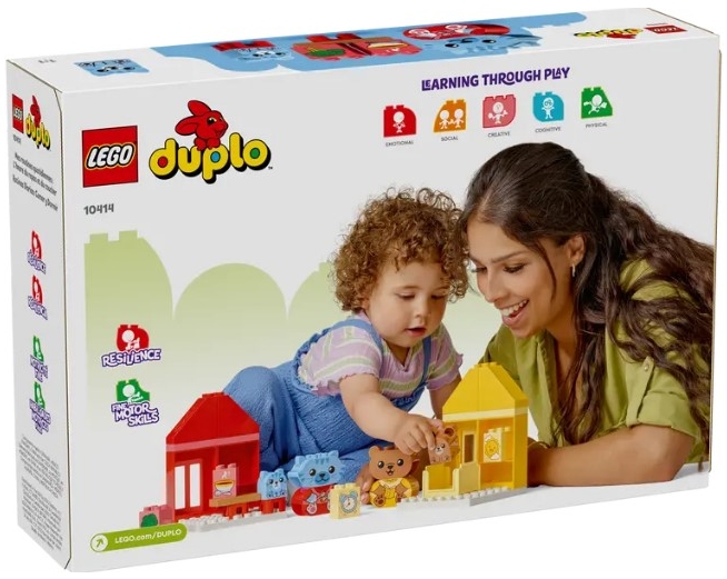 Constructor Lego Duplo Daily Routines:Eating & Bedtime 10414 de la 1.5+ ani photo 1