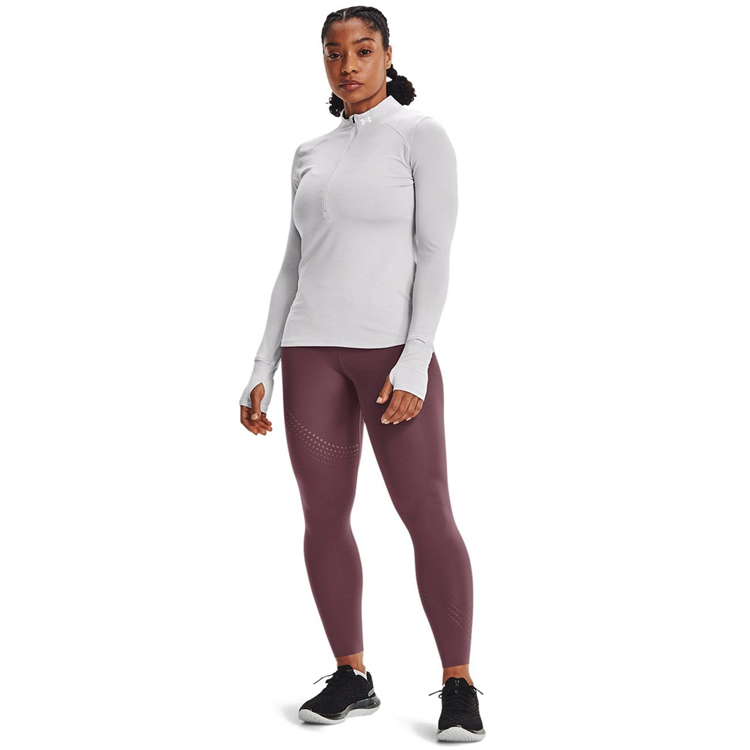 Hanorac Under Armour UA Qualifier Run 2.0 1/2 Zip / Femei / L / Alb photo 2
