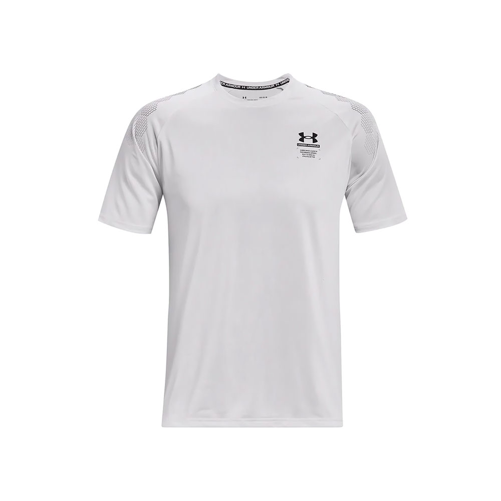 Tricou bărbătesc Under Armour Armourprint SS L Gri photo 1 Tricou bărbătesc Under Armour Armourprint SS L Gri photo 1