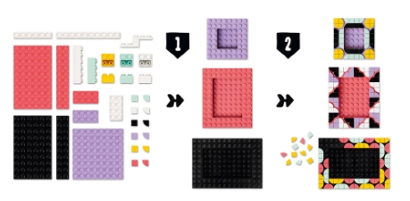 Конструктор Lego DOTS Creative Picture Frames 41914  от 7+ лет photo 3