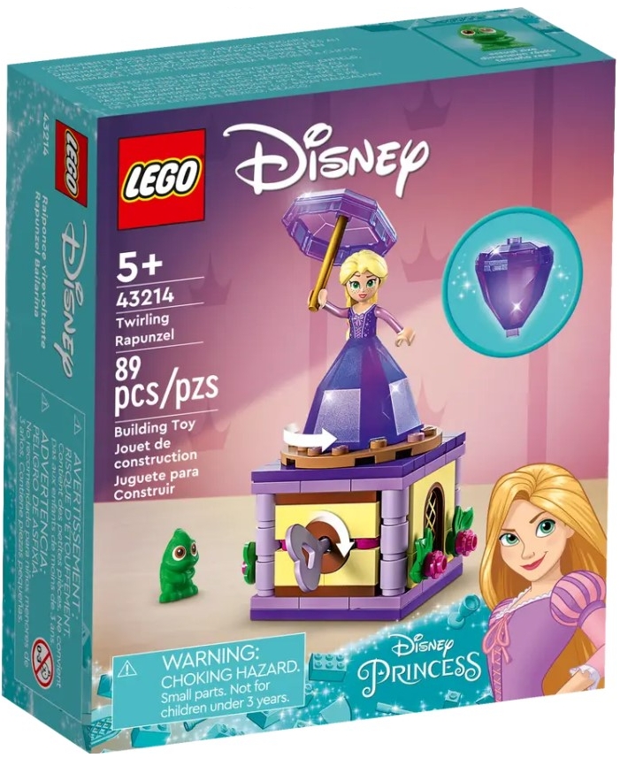 Constructor Lego Disney Twirling Rapunzel 43214 de la 5+ ani photo 1
