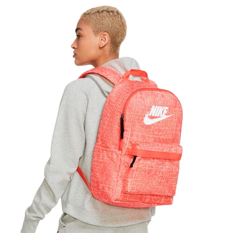 Rucsac Nike NK HERITAGE BKPK- FA21 AOP2 DC5096-814 Coral photo 2