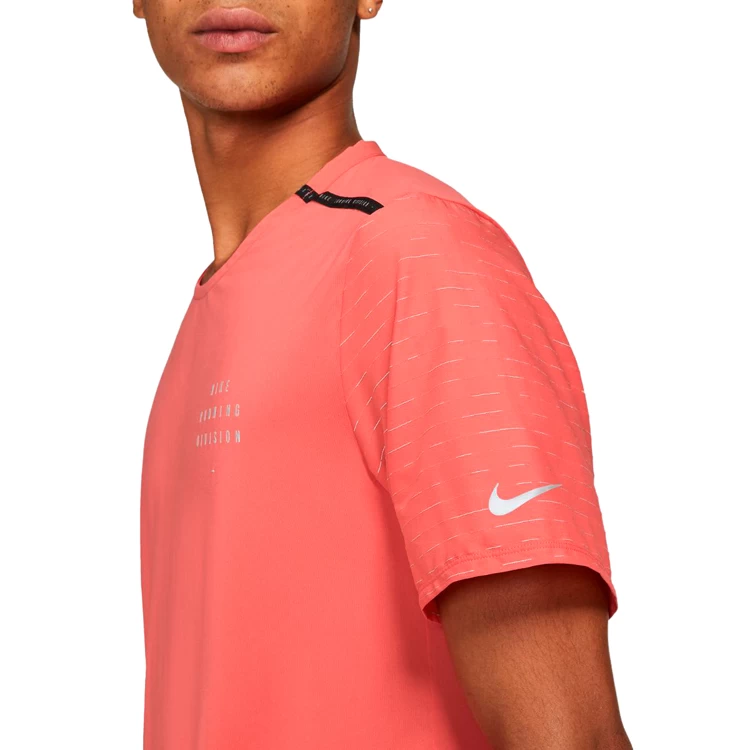Tricou bărbătesc Nike M NK DF RUN DVN NV RISE 365 SS L Roz photo 4