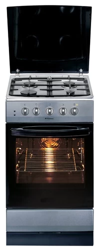 Газовая плита Hansa FCGX56001014 / конфорок / 60 см / Нержавеющая сталь photo 1