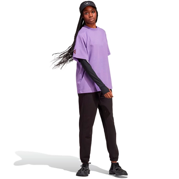 Футболка Adidas aSMC LOGO TEE XS Фиолетовый Женский photo 4