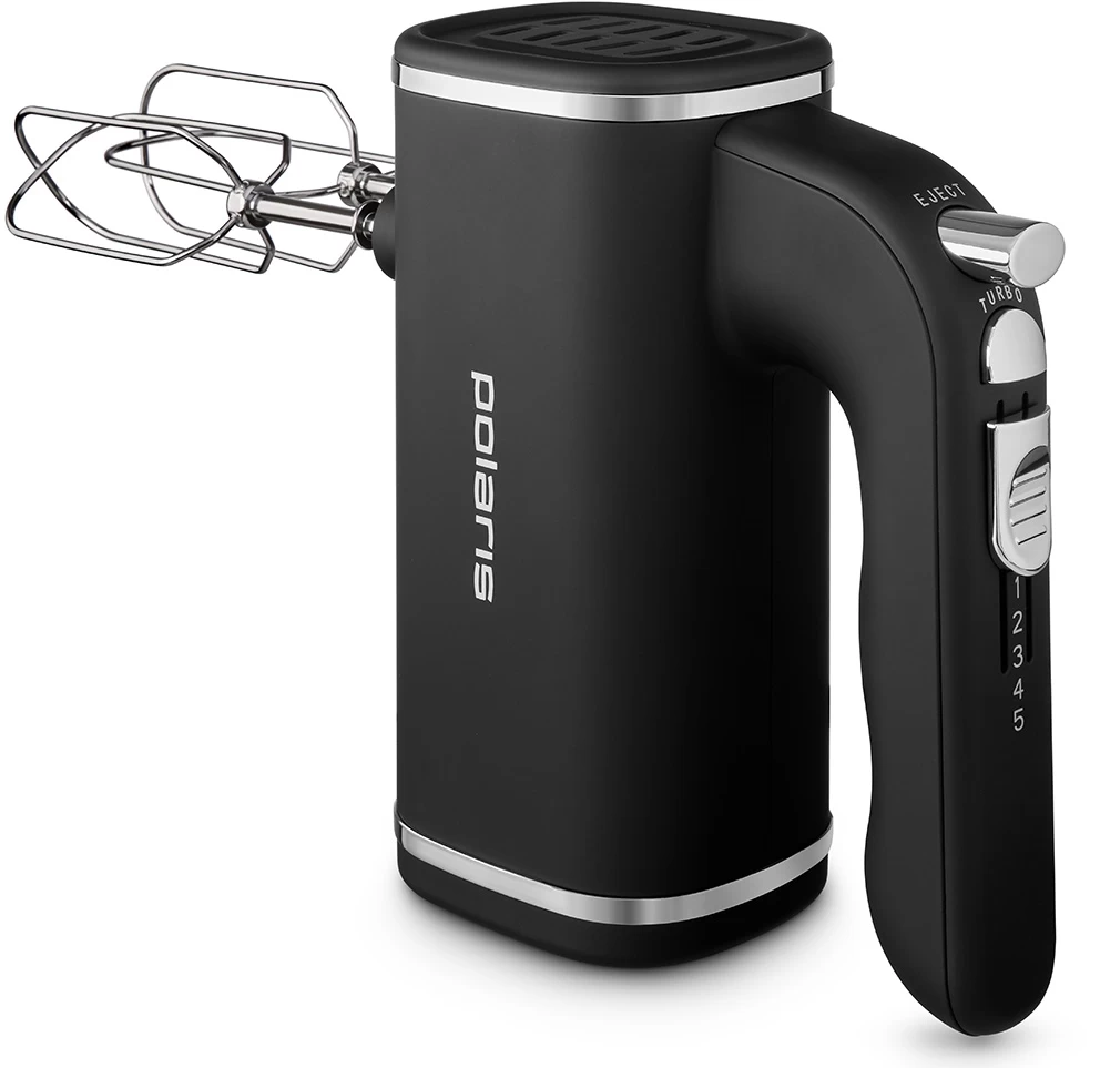 Миксер Ручной Polaris PHM5014 / 5 скоростей / Черный photo 4