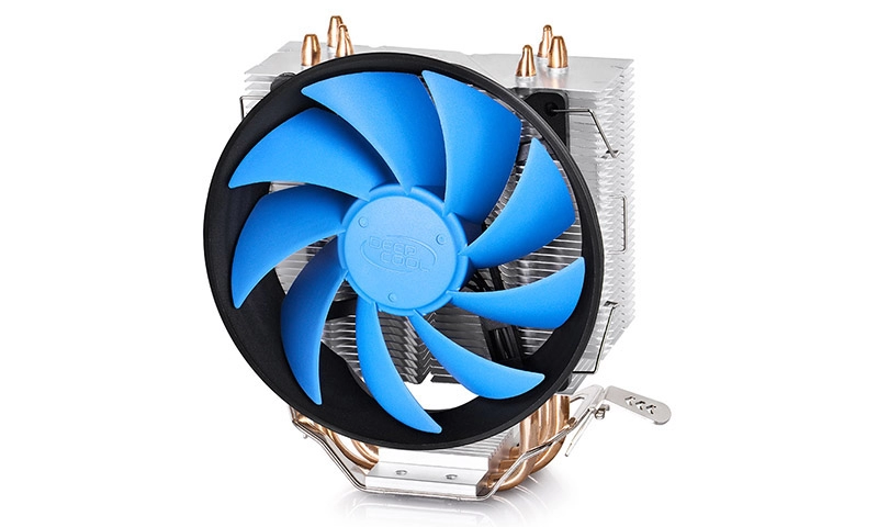 DEEPCOOL Cooler "GAMMAXX 300",Socket LGA1366/LGA1200/1151/1150/1155/LGA775 &amp; AM4/FM2/AM3, up to 130W, 120х120х25mm, 900~1600rpm, 17.8~21dBA, 55.5CFM, 4 pin, PWM, Hydro Bearing, 3 heatpipes direct contact photo 1