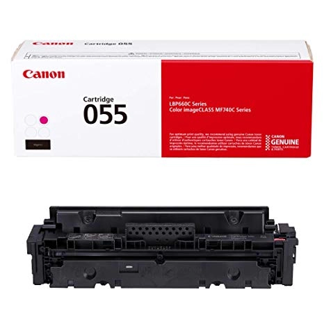 Laser Cartridge Canon 055 (3014C002), magenta (2100 pages) for MF742Cdw, MF744Cdw, MF746Cx, LBP663Cdw, LBP664Cx photo 1