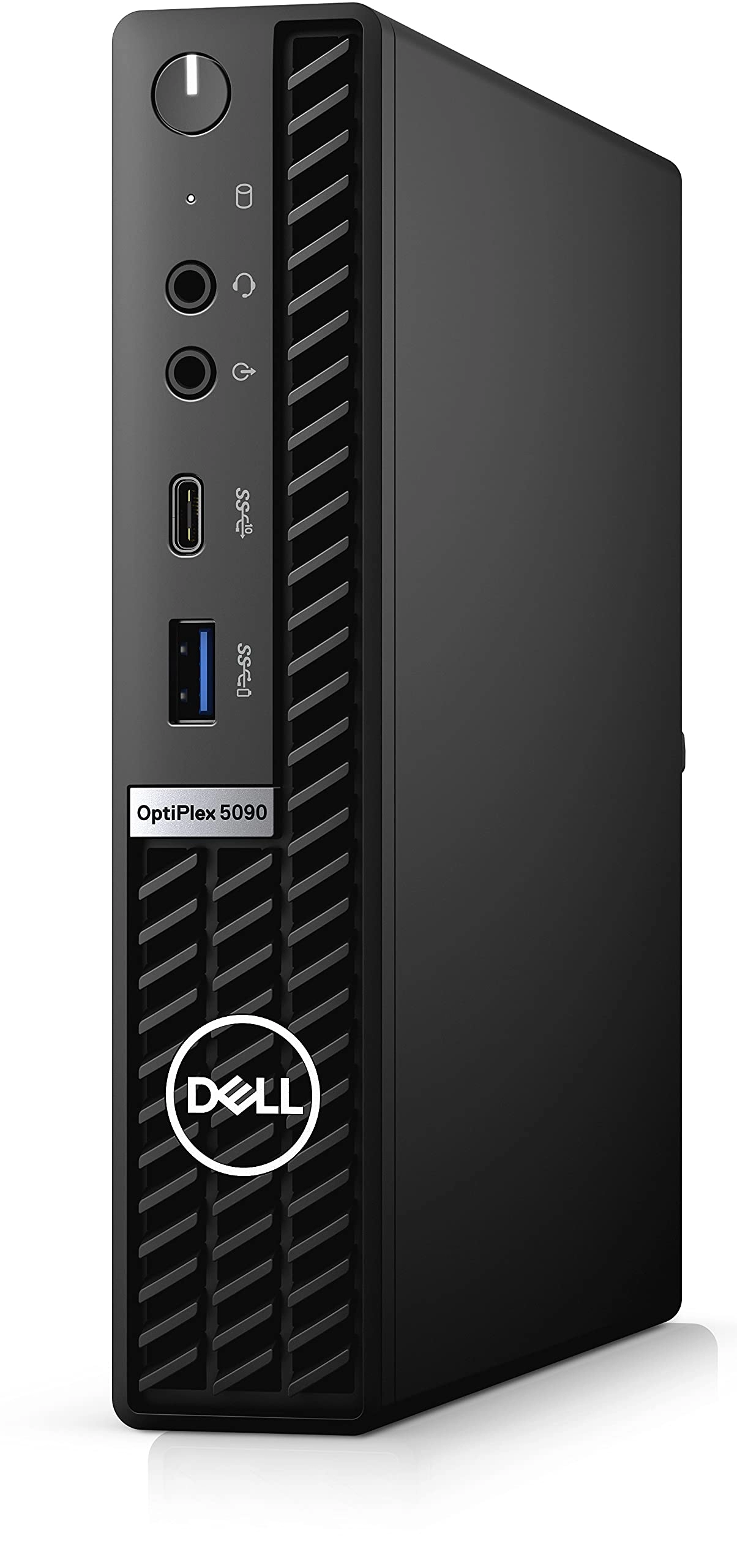 DELL OptiPlex 5000 MFF lntel® Core® i5-12500T (6 Cores/18MB/12T/2.0GHz to 4.4GHz/35W), 8GB (1X8GB) DDR4, M.2 256GB PCIe NVMe SSD, Intel Integrated Graphics, WiFi6E 2x2+BT5.3,  TPM, NO ODD, USB mouse MS116, USB KB216, PSU 65W, Ubuntu, 3Y Warranty, Black. photo 1