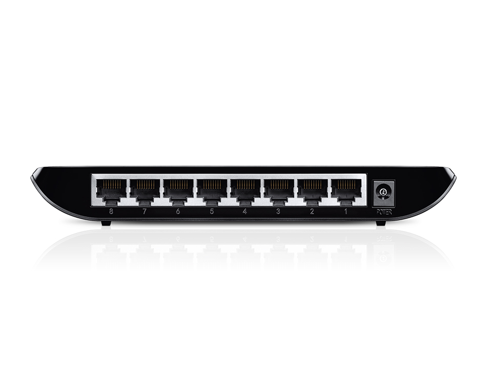 TP-LINK TL-SG1008D  8-port Gigabit Switch, 8 10/100/1000M RJ45 ports, plastic case photo 3