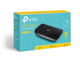 TP-LINK TL-SG1008D  8-port Gigabit Switch, 8 10/100/1000M RJ45 ports, plastic case thumbnav 4