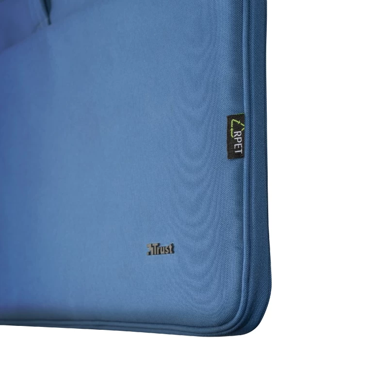 Trust NB bag 16” Bologna, Eco-friendly Slim laptop bag for 16” laptops, (410 x 290mm), Blue photo 1