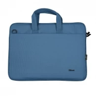 Trust NB bag 16” Bologna, Eco-friendly Slim laptop bag for 16” laptops, (410 x 290mm), Blue thumbnav 4