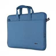 Trust NB bag 16” Bologna, Eco-friendly Slim laptop bag for 16” laptops, (410 x 290mm), Blue thumbnav 5