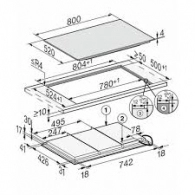 Plita incorporabila inductie Miele KM7678 FL Black thumbnav 3