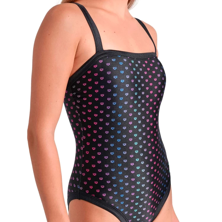 Costum p/u inot Arena RAINBOW MONOGRAM BIKINI TRIANG S Negru Femei photo 5