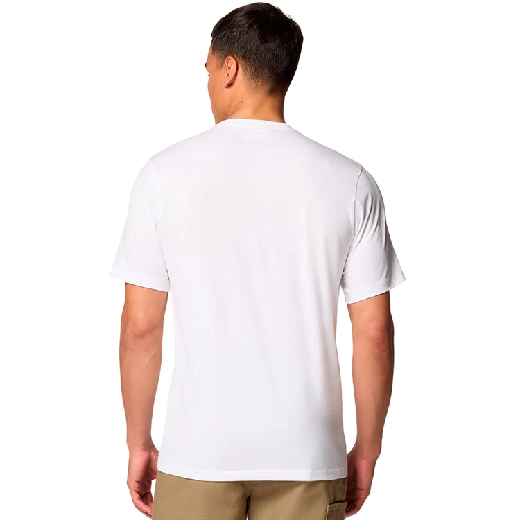 Футболка мужская Columbia CSC Basic Logo Short Sleeve Shirt M Белый photo 4