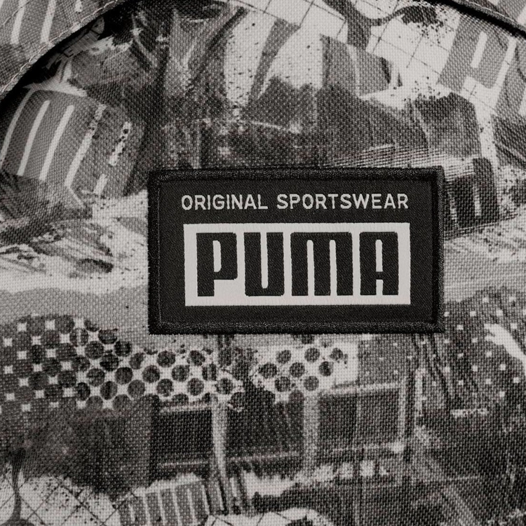 Rucsac Puma Academy Backpack Concrete 7913315 Gri-alb photo 4