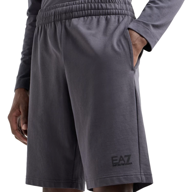 Sorti de bărbați EA7 EMPORIO ARMANI TRAIN CORE ID M SHORTS COFT CC XXL Gri photo 5