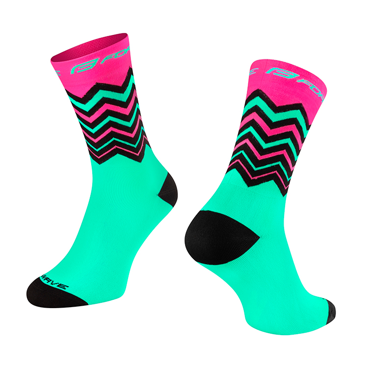 Sosete Unisex Force WAVE 36-41 Roz-verde photo 2