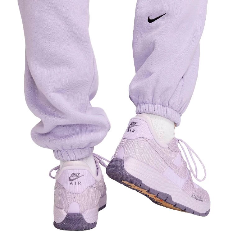 Брюки Nike W NSW FLC PANT GLS M Сиреневый Женский photo 5