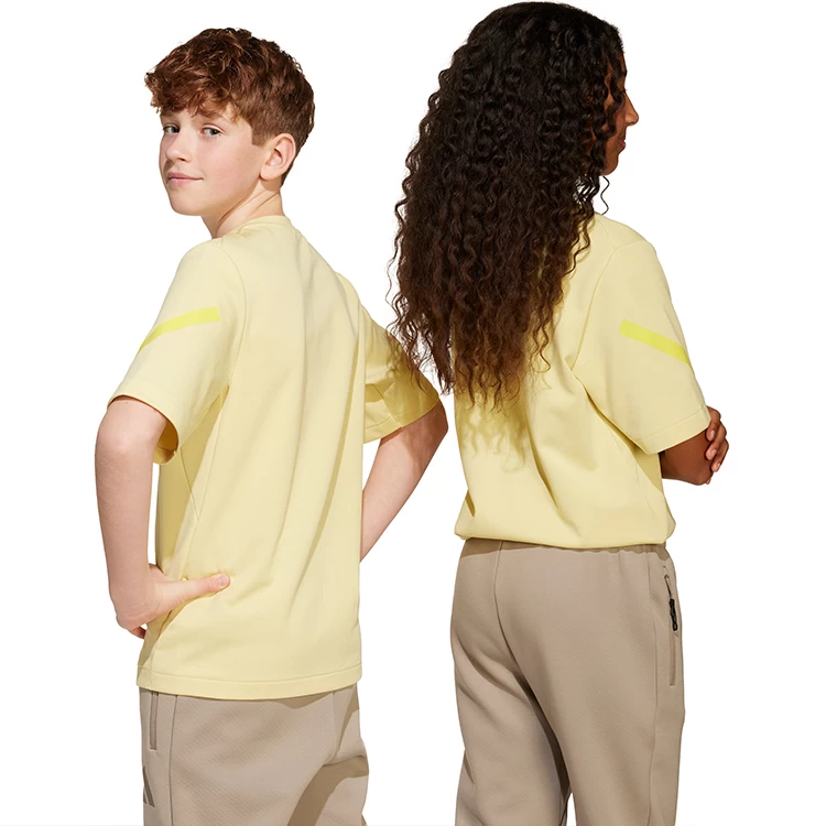 Футболка Adidas J ZNE TEE / Женский / 152 / Желтый photo 4