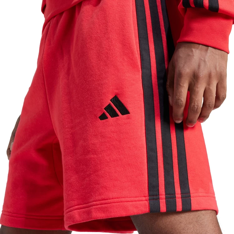 Шорты мужские Adidas M 3S FT SHO XXL Красный photo 5