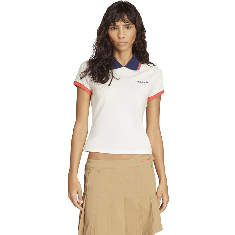 Поло Adidas SHORT POLO XS Белый Женский photo 1