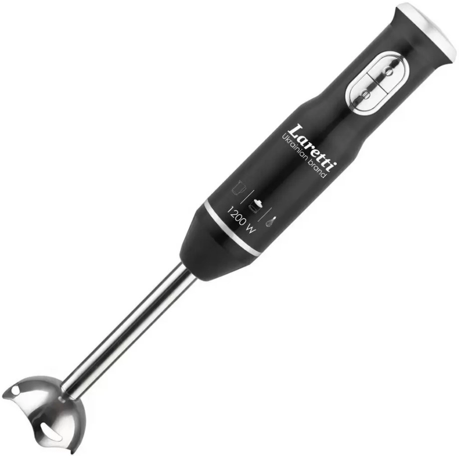 Blender Submersibil Laretti LRFP7315 Negru / 2 viteze / 800 ml photo 2