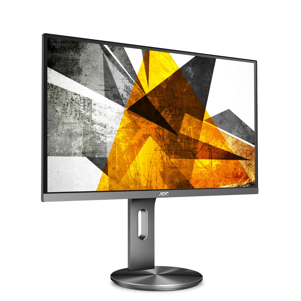 27.0" Monitor AOC I2790PQU/BT / 4ms / Black/Silver photo 2