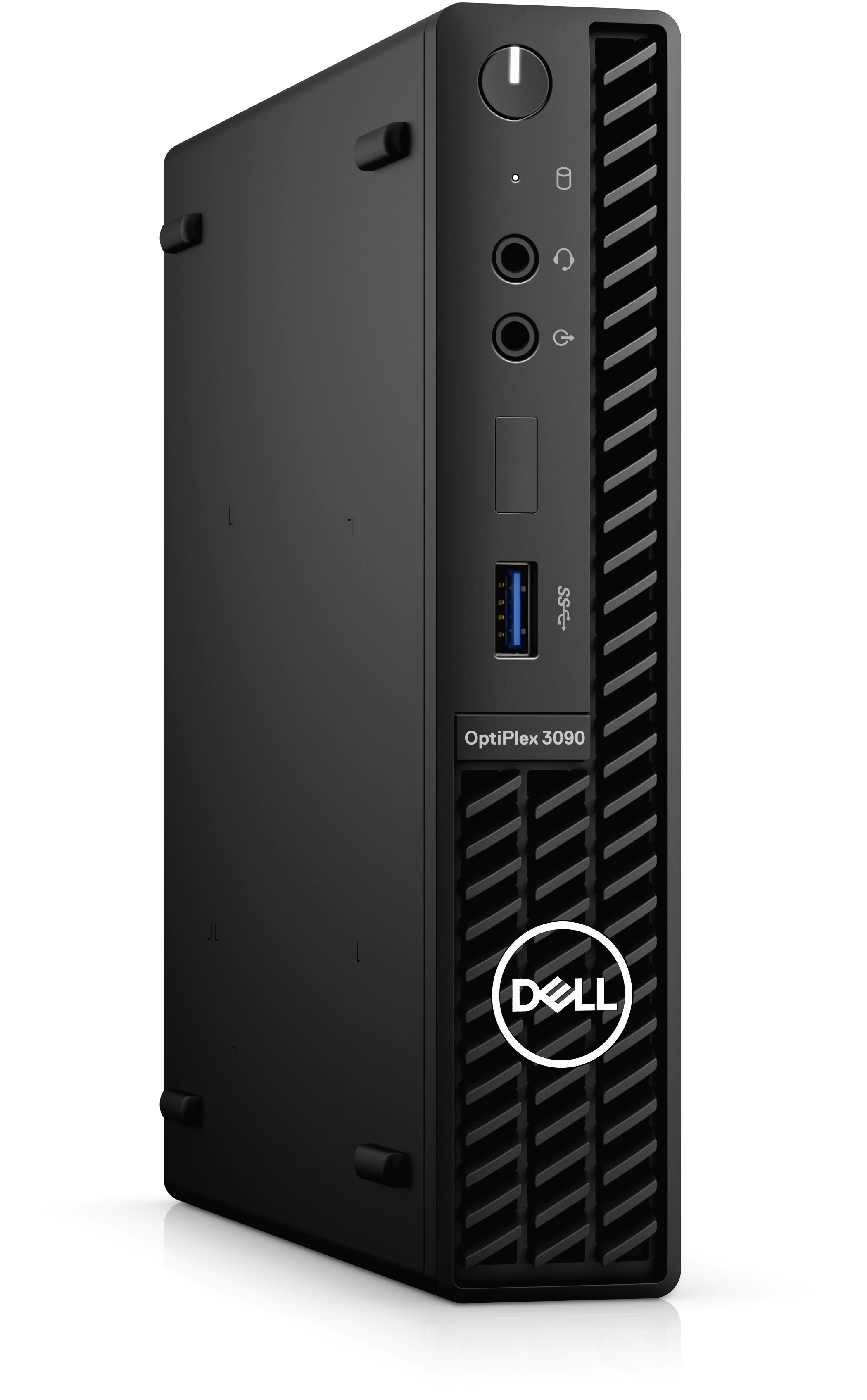 DELL OptiPlex 3090 MFF lntel® Core® i3-10105T, 8GB (1X8GB) DDR4, M.2 256GB PCIe NVMe SSD, Intel Integrated Graphics, TPM, Intel WiFi6 AX201 2x2 + BT5.1, USB mouse MS116, USB KB216, 65W Adapter, Win11Pro, 3Y Warranty, Black. photo 1