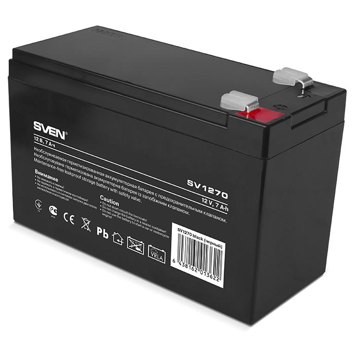 SVEN SV1270, Battery 12V 7AH photo 1 SVEN SV1270, Battery 12V 7AH photo 1