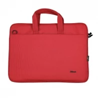 Trust NB bag 16” Bologna, Eco-friendly Slim laptop bag for 16” laptops, (410 x 290mm), Red 