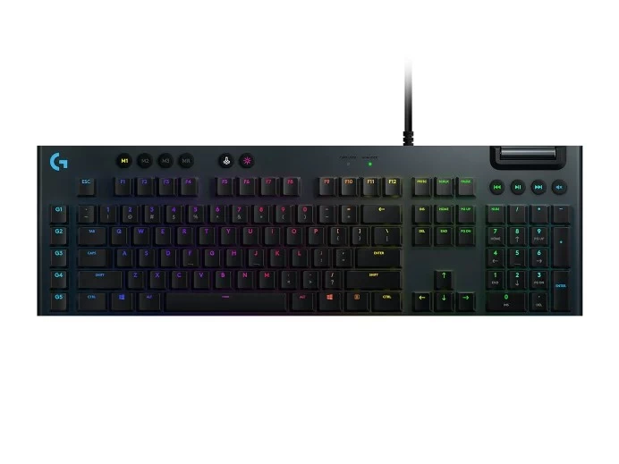 Tastatura Gaming mecanica Logitech G815 LIGHTSYNC RGB / GL Linear / CARBON / USB / LINEAR SWITCH photo 1