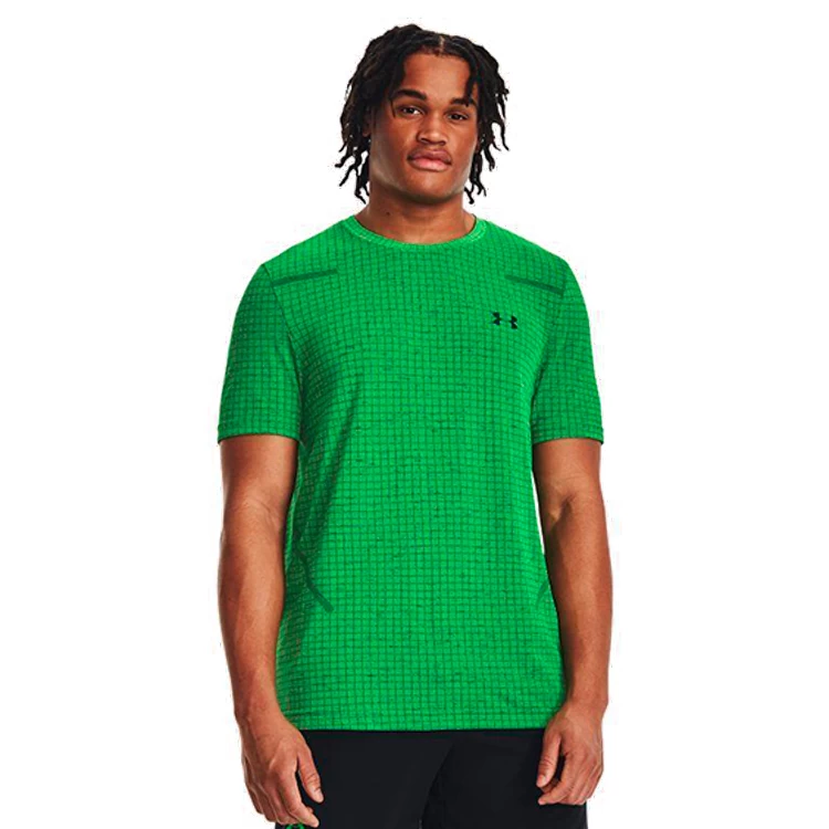 Tricou bărbătesc Under Armour UA M SEAMLESS GRID SS S Verde photo 4