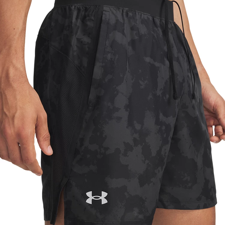 Шорты мужские Under Armour UA LAUNCH 7 PRINT SHORTS M Черный photo 4