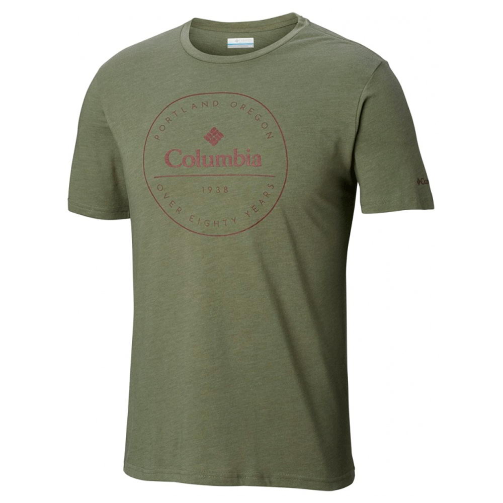 Tricou bărbătesc Columbia Onchan Park Tee S Verde photo 1