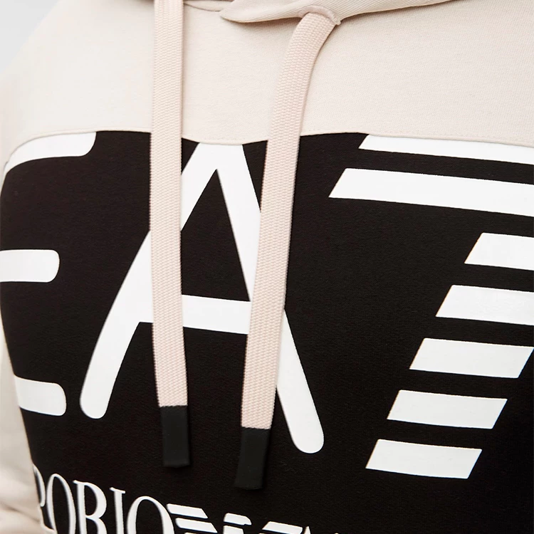 Hanorac pt bărbați EA7 EMPORIO ARMANI SWEATSHIRT XL Bej photo 5
