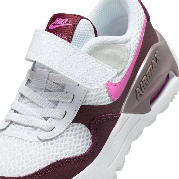 Incaltaminte Sport Nike AIR MAX SYSTM (PS) pt Barbati / 33 / Alb-bordo photo 4