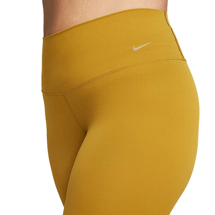 Panta-colanti Nike W NK DF ZENVY HR 7/8 TGHT / Femei / M / Galben photo 4