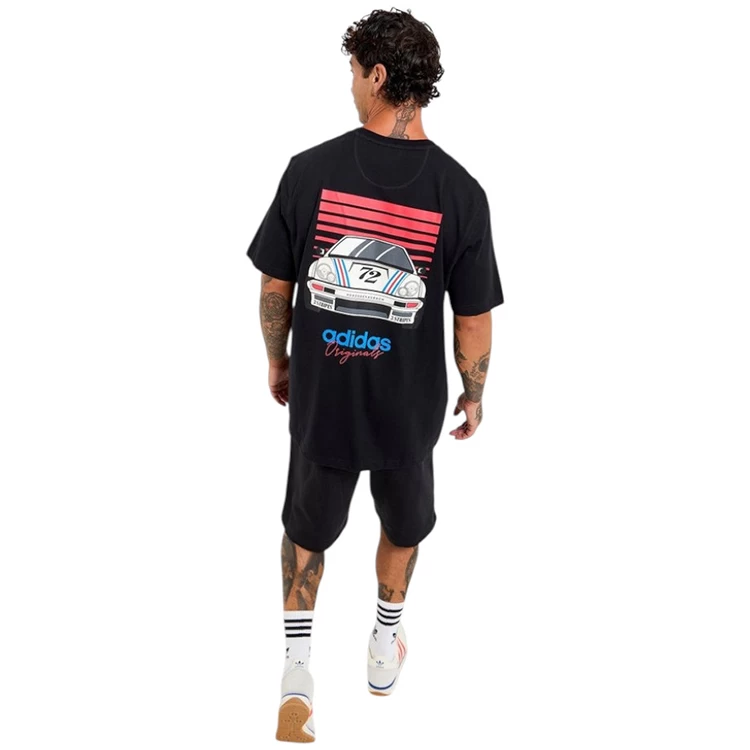 Tricou bărbătesc Adidas MOTOSP GFX TEE XL Negru photo 4