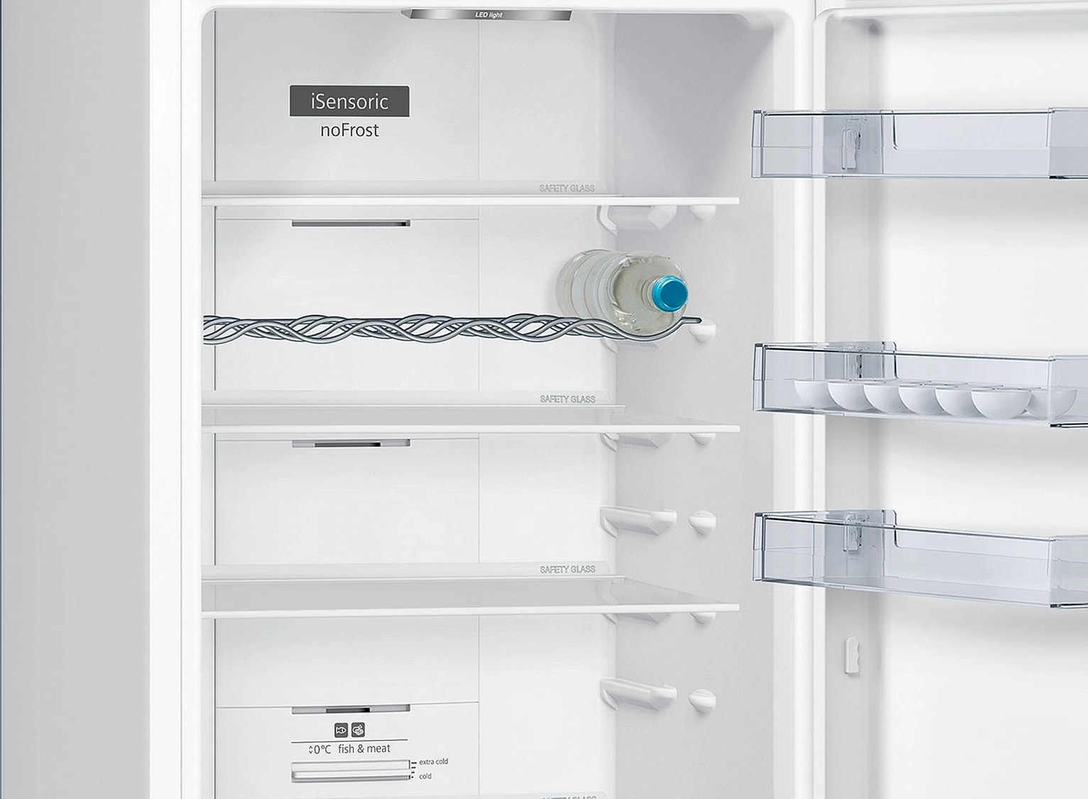 Frigider cu doua usi Siemens KG39NVW316 / 366 l / 203 cm / A++ / Alb photo 3