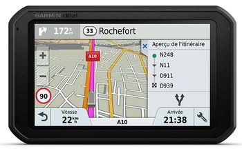 GARMIN dezl 780LMT-D Truck Navigator, Licence map Europe + Moldova, 6.95" LCD (1024*600), 16GB, MicroSD, 3D junction view/Attraction, Customized Truck Routing, Truck-specific POIs and Services, IFTA, Up Ahead, Hours of Service, up to 1:30 hours, 437g photo 1