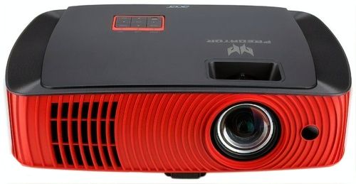 FHD Projector ACER PREDATOR Z650 (MR.JMS11.001) Gaming DLP UHP, 1920x1080 (up to 4K), 10000:1, 2200 Lm, 6000hrs (Eco), 3 x HDMI, VGA, 3 x USB, Audio Line-in/out, Speakers 2 x 10W, Bag, Black, 3.6Kg   photo 1